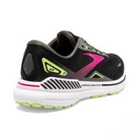 BROOKS ADRENALINE GTS 23 WIDE BLACK ET GUNMETAL  Chaussures pour pieds larges pas cher