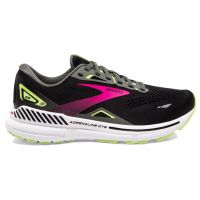 BROOKS ADRENALINE GTS 23 WIDE BLACK ET GUNMETAL  Chaussures pour pieds larges pas cher