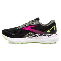 BROOKS ADRENALINE GTS 23 WIDE BLACK ET GUNMETAL  Chaussures pour pieds larges pas cher