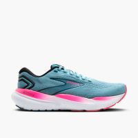 BROOKS GLYCERIN GTS 21 MOROCCAN BLUE  AQUA PINK Chaussures de running pas cher