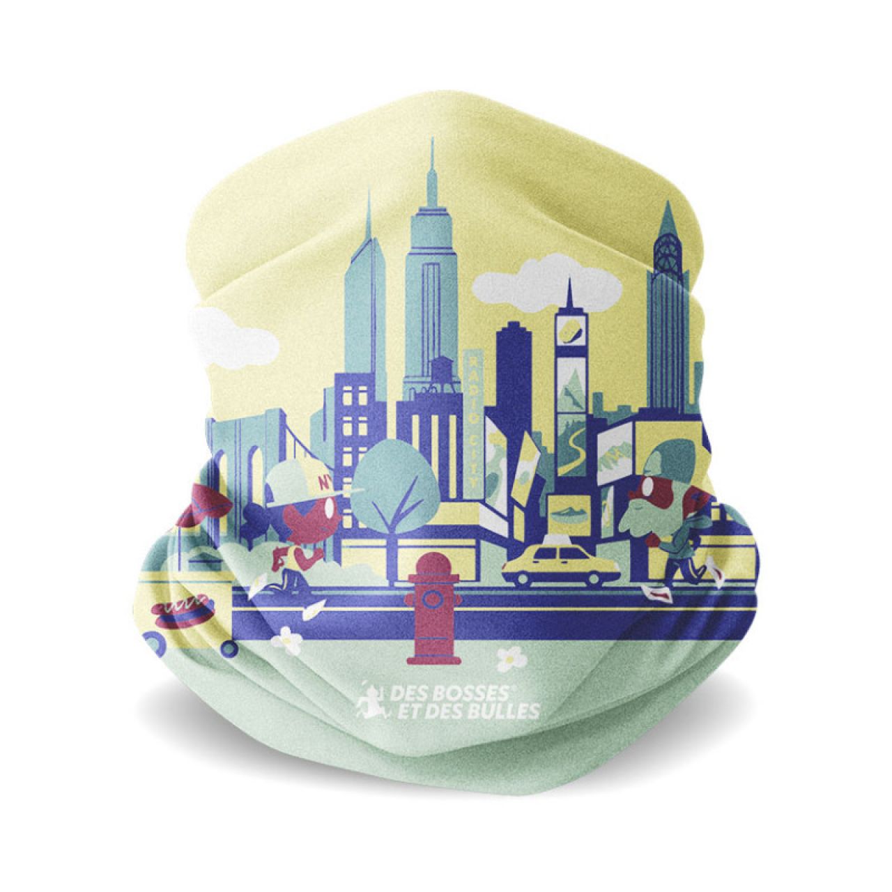 BV SPORT FOULARD DBDB NEW YORK Bandeau multifonctions