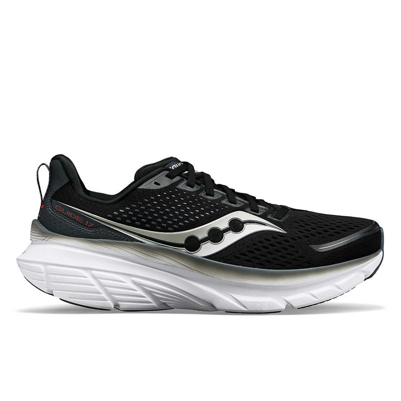 SAUCONY GUIDE 17  BLACK Chaussures running