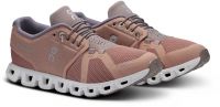 ON RUNNING CLOUD 5 ROSEBROWN ET FOG Chaussures de running pas cher
