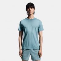 ON RUNNING CORE T MEN COAST  Tee shirt de running pas cher