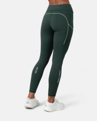 KARI TRAA ISABEL TIGHTS PINE Collant running femme pas cher