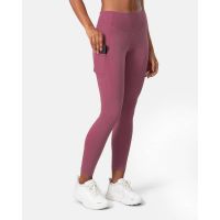 KARI TRAA ISABEL TIGHTS PLUM Collant running femme pas cher