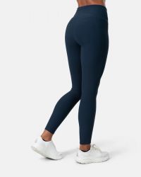 KARI TRAA NINA HIGH WAIST TIGHTS ROYAL Collant running femme pas cher
