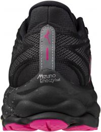 MIZUNO WAVE SKY 8 BLACK SILVER ET PINK Chaussures de running pas cher