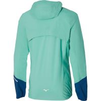 MIZUNO TRAIL  WATERPROOF 20K JACKET LDUSTY JADE Veste running etanche pour femme pas cher