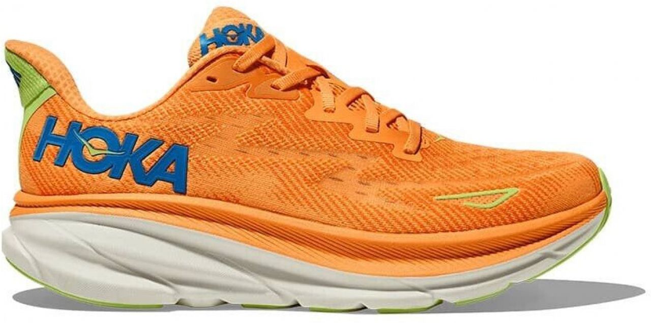HOKA CLIFTON 9 SOLAR FLARE LETTUCE  Chaussures de running