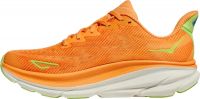 HOKA CLIFTON 9 SOLAR FLARE LETTUCE  Chaussures de running pas cher
