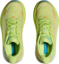 HOKA CLIFTON 9 LETTUCE SOLAR FLARE Chaussures de running pas cher
