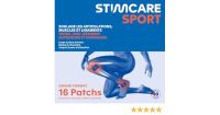 STIMCARE SPORT MEMBRES INFERIEURS Boite de 16 patchs