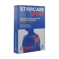 STIMCARE SPORT MEMBRES SUPERIEURS Boite de 6 patchs pas cher