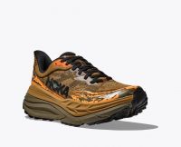HOKA STINSON 7 HONEY ET ANTIQUE OLIVE Chaussures de trail