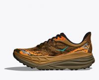 HOKA STINSON 7 HONEY ET ANTIQUE OLIVE Chaussures de trail pas cher