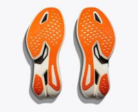 HOKA CIELO X1 BLACK ET ELECTRIC AQUA Chaussures avec plaque carbone pas cher