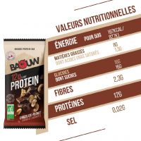 BAOUW BARRE PROTEINEE 50G CHOCOLAT ET CACAHUETE  Barre energetique pas cher