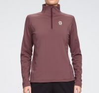 DAEHLIE HALF ZIP GRID WILD BERRY Seconde couche