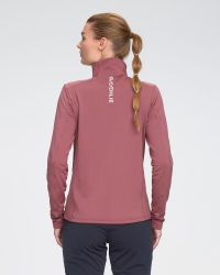 DAEHLIE HALF ZIP GRID WILD BERRY Seconde couche pas cher
