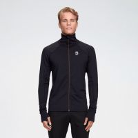 DAEHLIE FULL ZIP DAVOS BLACK  Seconde couche homme pas cher