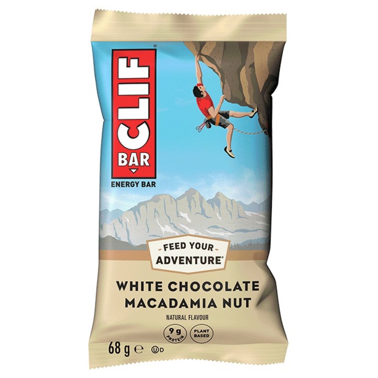 CLIF BAR CHOCOLAT BLANC ET  NOIX DE MACADAMIA  Barre énergetique