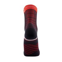 SIDAS WINTER RUN BLACK RED Chaussettes de running hiver pas cher