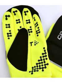 CRAFT GANTS HYBRID WEATHER  Gants chauds 2 en 1 pas cher