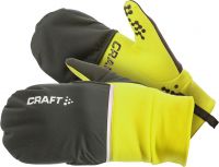 CRAFT GANTS HYBRID WEATHER  Gants chauds 2 en 1 pas cher