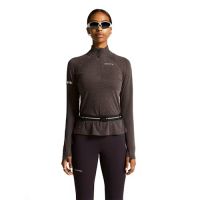 CRAFT ADV SUBZ WOOL LS TEE 3 DARK PLUM  Maillot manches longues pas cher