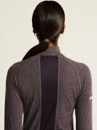 CRAFT ADV SUBZ WOOL LS TEE 3 DARK PLUM  Maillot manches longues pas cher