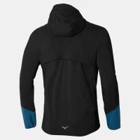 MIZUNO TRAIL WATERPROOF 20K ER JACKET BLACK Veste running etanche pas cher