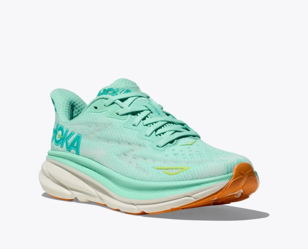 HOKA CLIFTON 9 SEAFROM ET AQUA BREEZE  Chaussures de running