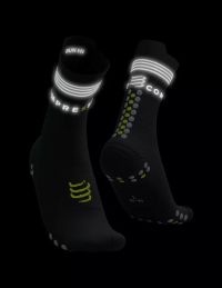 COMPRESSPORT PRO RACING SOCKS V4.0 HIGH FLASH  Chaussettes running pas cher