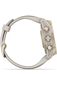 GARMIN FENIX 8  AMOLED SAPHIRE TITANE SOFT GOLD FOG GRAY 43mm pas cher