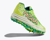 HOKA CRESCENDO XC LETTUCE ET ELECTRIC LIME  Pointes athletisme pas cher