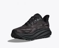 HOKA CLIFTON 9 FULL BLACK  Chaussures de running pas cher