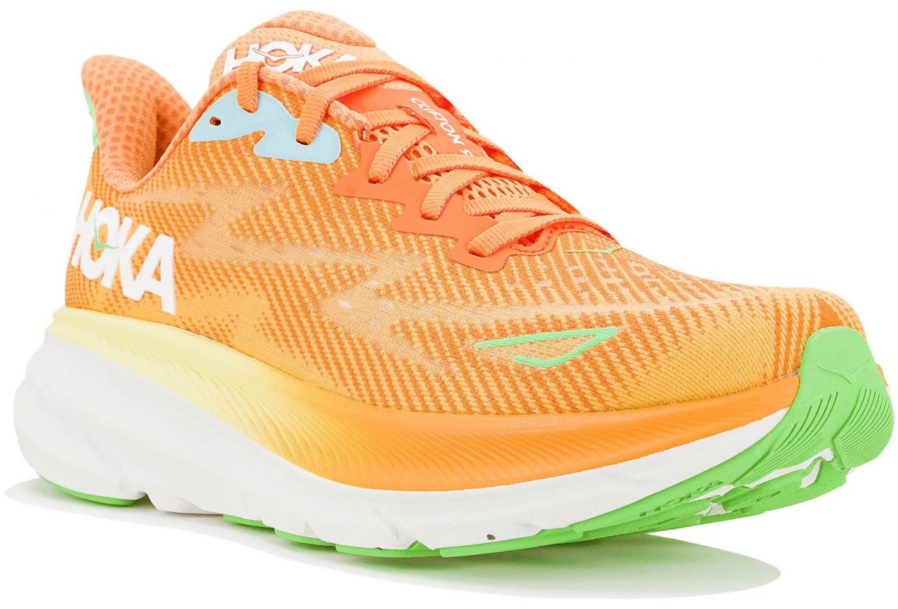 HOKA CLIFTON 9 SOLAR FLARE  Chaussures de running