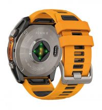 GARMIN FENIX 8  AMOLED SAPHIRE TITANE GRAPHITE SPARK ORANGE 47mm pas cher