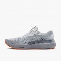 BROOKS ADRENALINE GTS 24  WHITE PEACOT ET ALLOY Chaussures de running pas cher