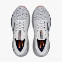 BROOKS ADRENALINE GTS 24  WHITE PEACOT ET ALLOY Chaussures de running pas cher