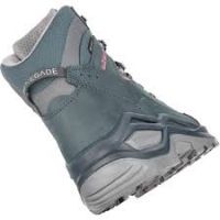 LOWA RENEGADE evo GTX MID STEEL BLUE OLD ROSE Chaussures de randonnée pas cher