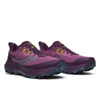 SAUCONY PEREGRINE 14 PLUM  Chaussures de trail saucony femme pas cher