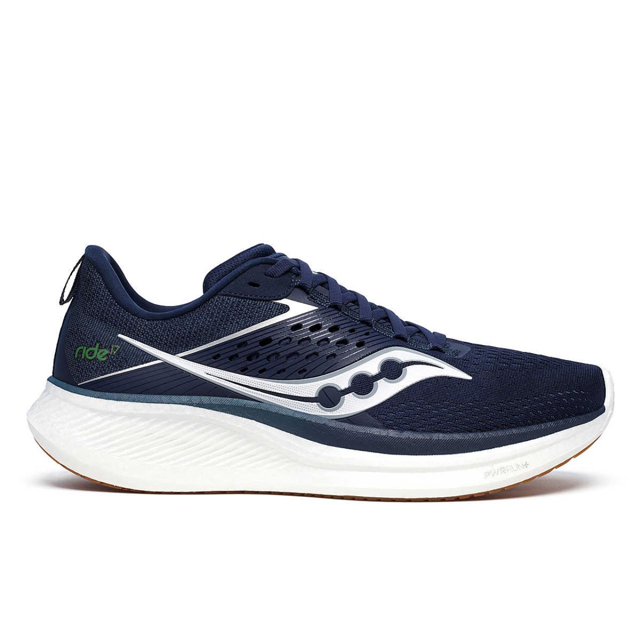SAUCONY RIDE 17 NAVY ET GUM Chaussures running