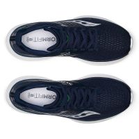 SAUCONY RIDE 17 NAVY ET GUM Chaussures running pas cher