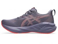 ASICS NOVABLAST 5 GREYISH PURPLE ET CORAL  Chaussures Running