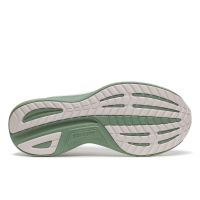 SAUCONY RIDE 18 WHITE ET OLIVINE Chaussures running pas cher
