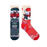 BV SPORT CHAUSSETTES TRAIL ULTRA DBDB NOEL Chaussettes de trail pas cher