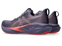 ASICS NOVABLAST 5 GREYISH PURPLE ET CORAL  Chaussures Running pas cher