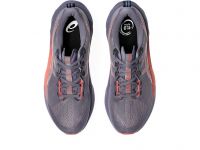 ASICS NOVABLAST 5 GREYISH PURPLE ET CORAL  Chaussures Running pas cher